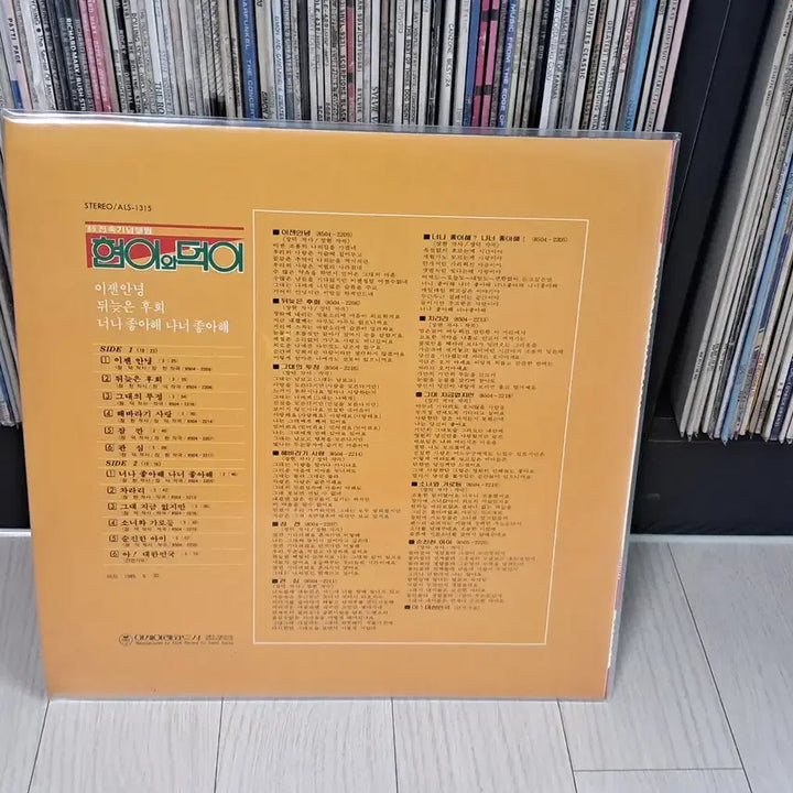 [BUNJANG] Hyuniwa Deoki 1985 LP Vinyl Record / LP..현이와덕이
