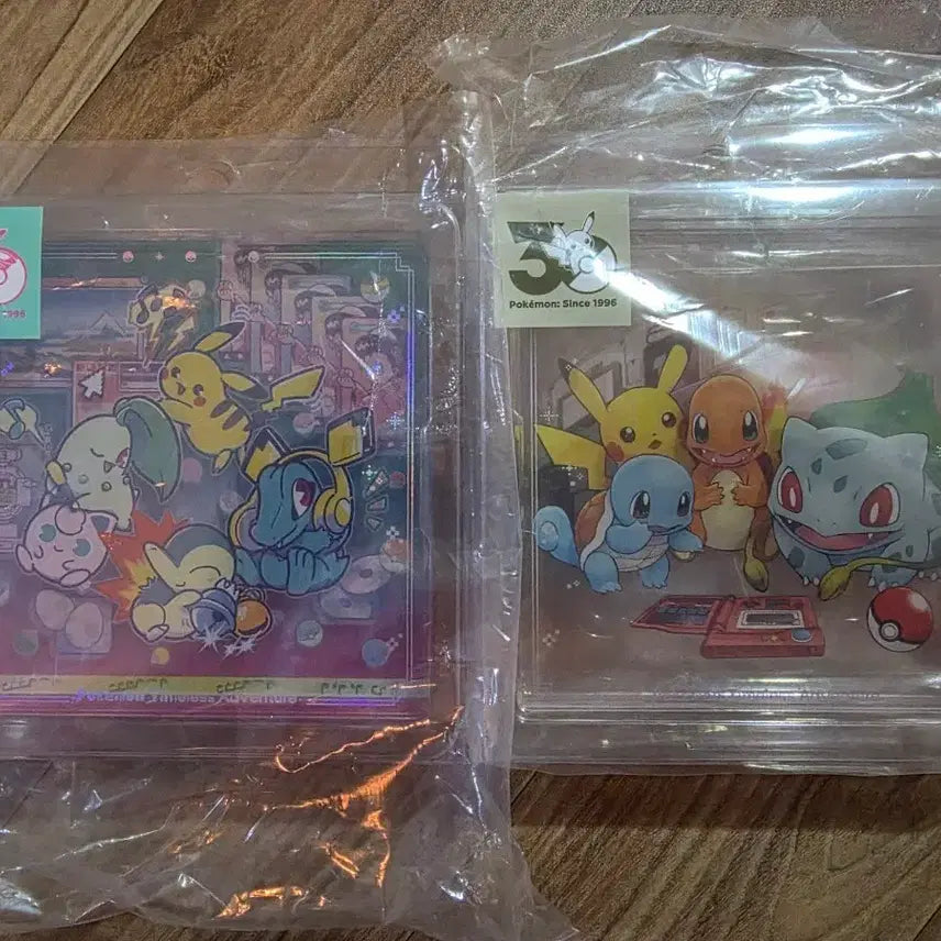 [BUNJANG] Pokemon Center 30th Anniversary Acrylic Block Set Gen 1 &amp; 2 / 포켓몬센터 30주년 기념 아크릴블럭 1세대 2세대 일괄