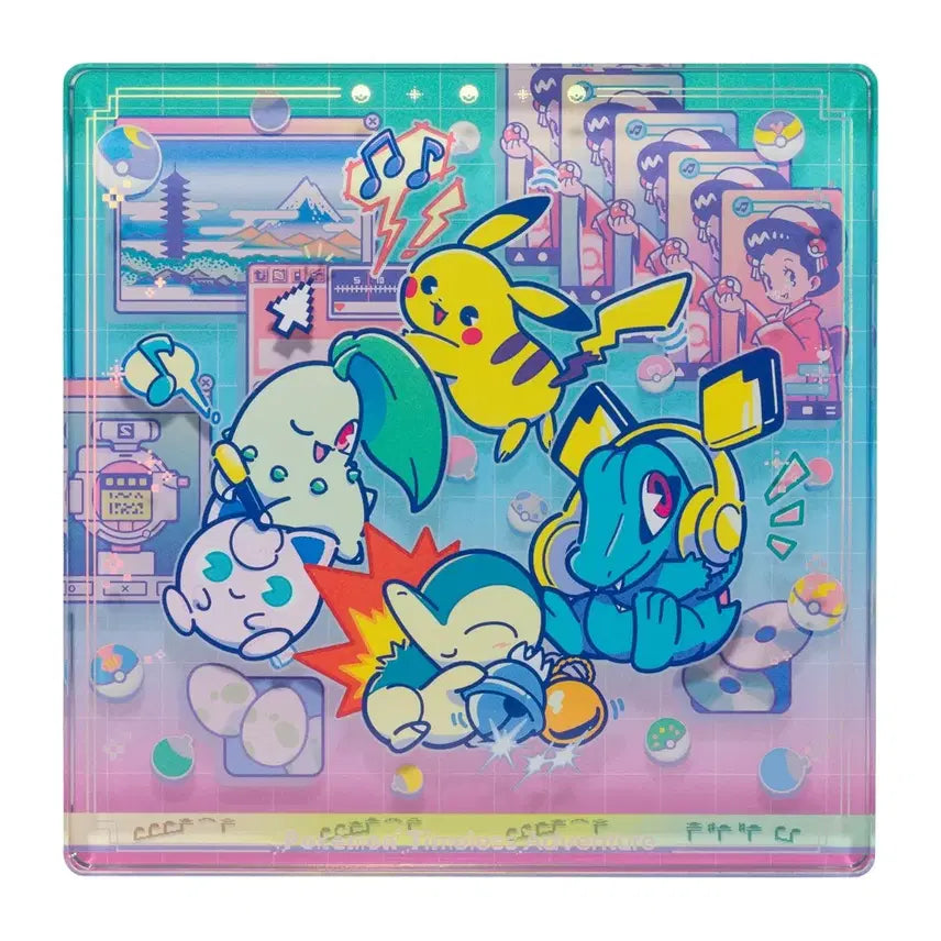 [BUNJANG] Pokemon Center 30th Anniversary Acrylic Block Set Gen 1 &amp; 2 / 포켓몬센터 30주년 기념 아크릴블럭 1세대 2세대 일괄