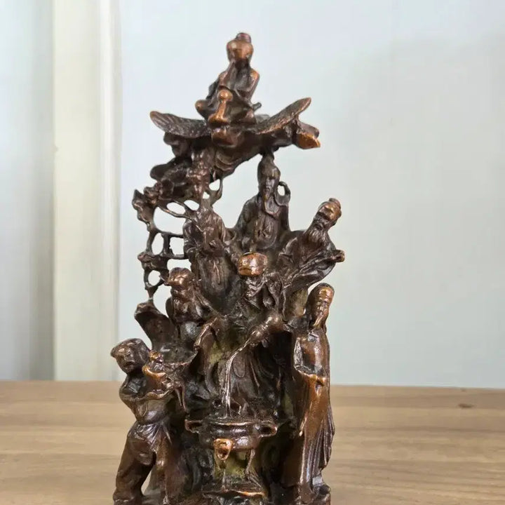 [BUNJANG] Bronze Statue of the Eight Immortals / 팔복신 적동 브론즈 조각상