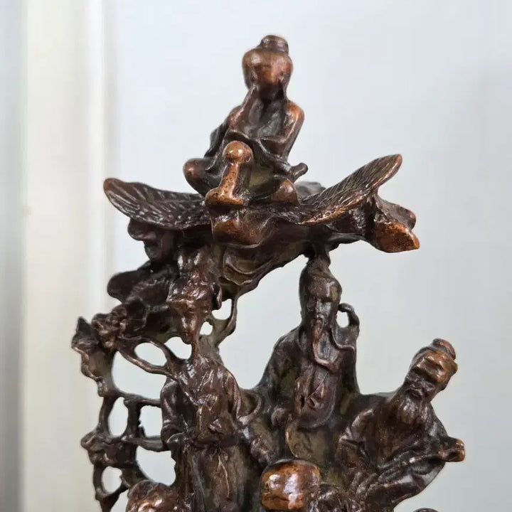 [BUNJANG] Bronze Statue of the Eight Immortals / 팔복신 적동 브론즈 조각상