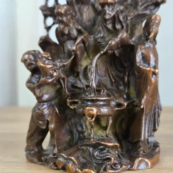 [BUNJANG] Bronze Statue of the Eight Immortals / 팔복신 적동 브론즈 조각상