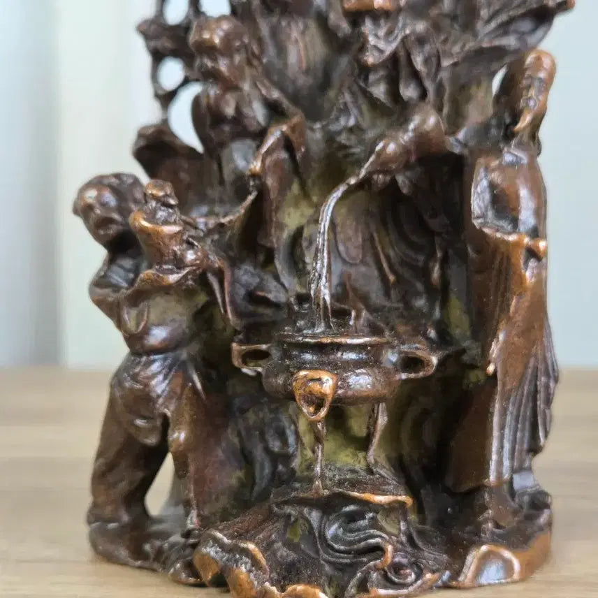 [BUNJANG] Bronze Statue of the Eight Immortals / 팔복신 적동 브론즈 조각상