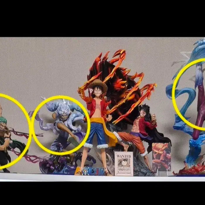 [BUNJANG] Maximum Luffy, Zoro, Sanji Figure Bundle Set / 맥시멈 루피, 조로, 상디 피규어 일괄 판매합니다.