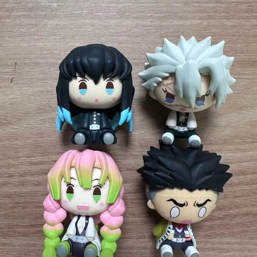 [BUNJANG] Kimetsu no Yaiba Chokonoko Figure Bundle (Opened) / 제일복권 귀멸의 칼날 초코노코 개봉품 일괄