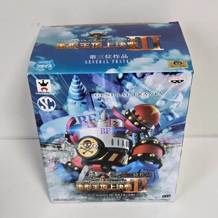 [BUNJANG] One Piece Franky Figure (Opened) / [개봉]원피스 조형왕 프랑키 피규어