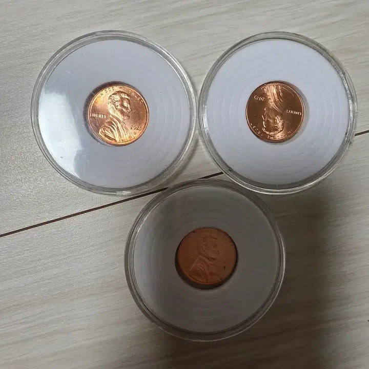[BUNJANG] Last Lincoln Penny Unused 2025 (3 Coins) / 마지막링컨페니(미사용)2025(3개)