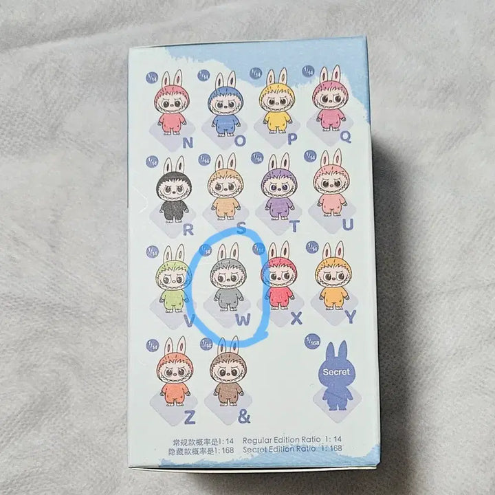 [BUNJANG] Pop Mart Labubu Secret Password Series W Figure / 팝마트 미니 라부부 W 원가양도