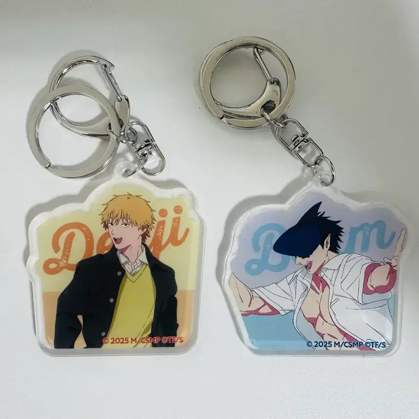 [BUNJANG] Chainsaw Man Cafe Acrylic Keychain (Denji/Beam) / 체인소맨 카페 아크릴 키링 (덴지/빔)