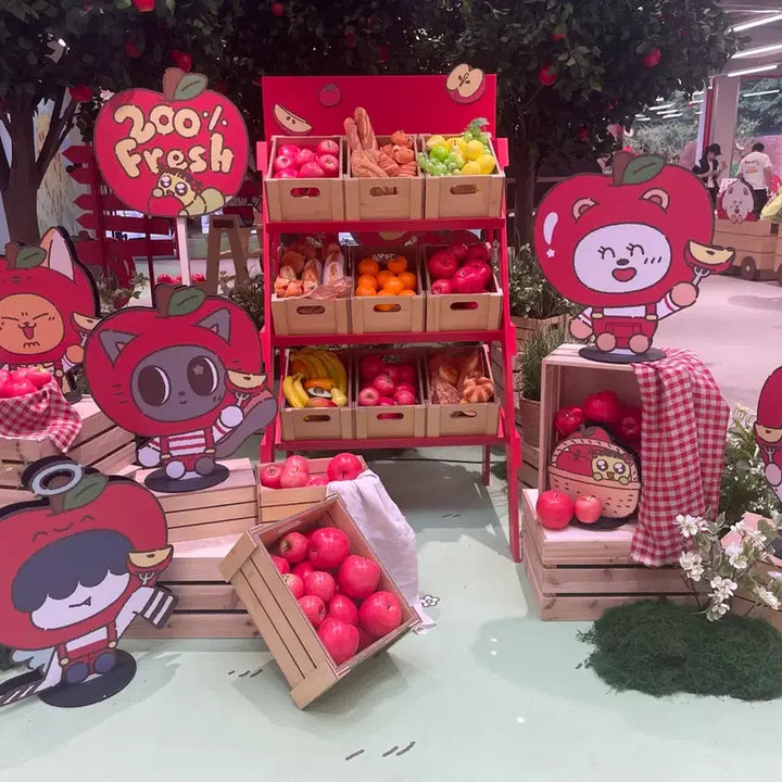 [BUNJANG] Apple Babatu Plush Keyring / 현물) 애플 뿔바투 플러시키링 판매