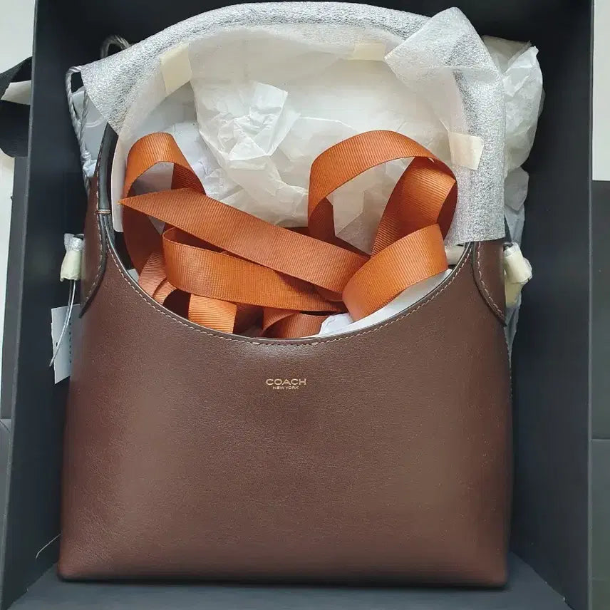 [BUNJANG] Coach Brooklyn 23 Chain Leather Shoulder Bag CW614 B4MPL / [새상품]코치 브루클린 체인 가죽 숄더백 23 CW614 B4MPL
