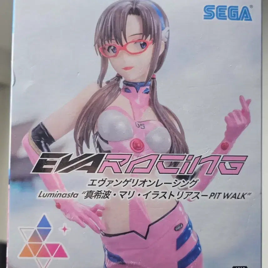 [BUNJANG] Sega Evangelion Mari Makinami Illustrious Racing Ver. Luminasta Figure / 세가 에반게리온 레이싱 마리 피규어 Luminasta