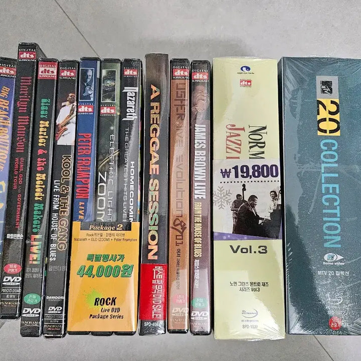 [BUNJANG] Marilyn Manson, Fatboy Slim, Usher Music DVD Collection / 마릴린 맨슨 DVD 등 모음 (팝/재즈/락)