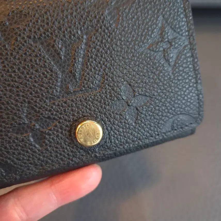 [BUNJANG] Louis Vuitton Empreinte Card Holder Black / 루이비통 카드지갑 카드홀더 앙프렝뜨