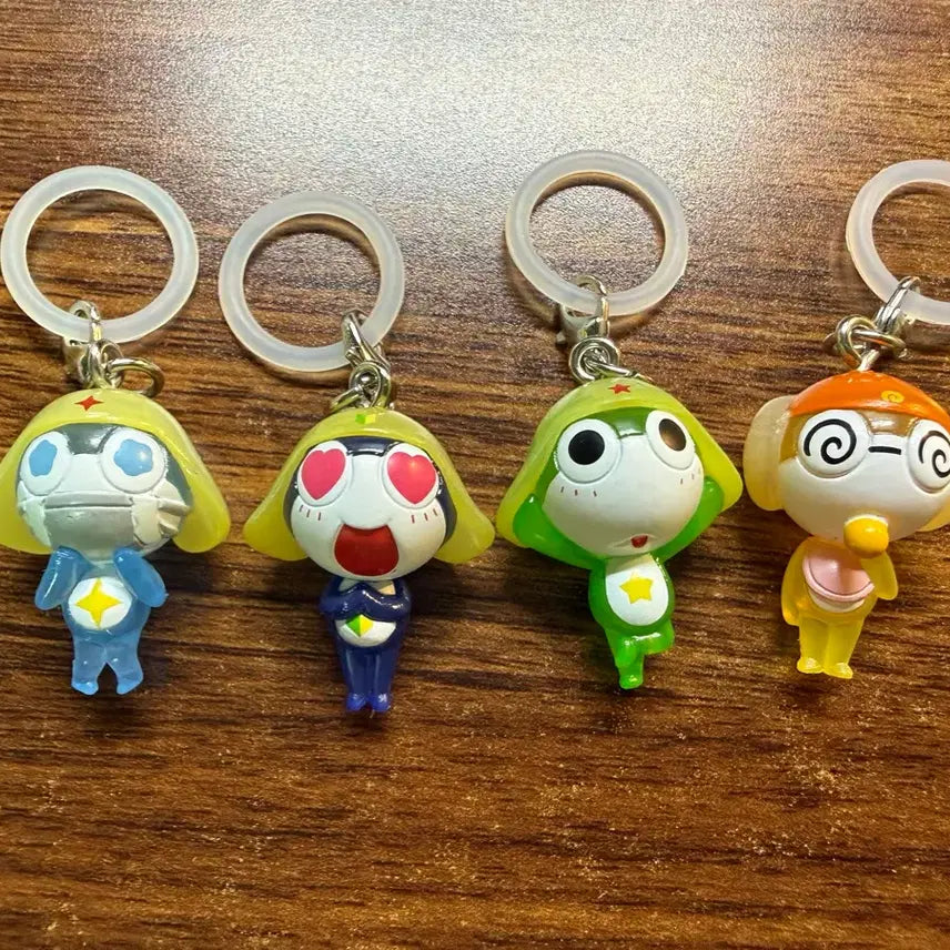 [BUNJANG] Keroro Chibi Early Days Meru Meru Set (4 Types) / 케로로 치비 아기 시절 메지루시 판매