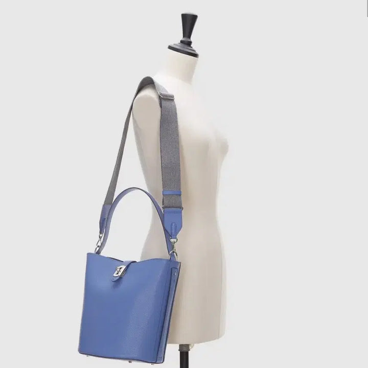 [BUNJANG] Vunque Boogie Hobo Bag Medium Calm Blue / (새제품) 분크 부기 호보백 미듐 Calm blue