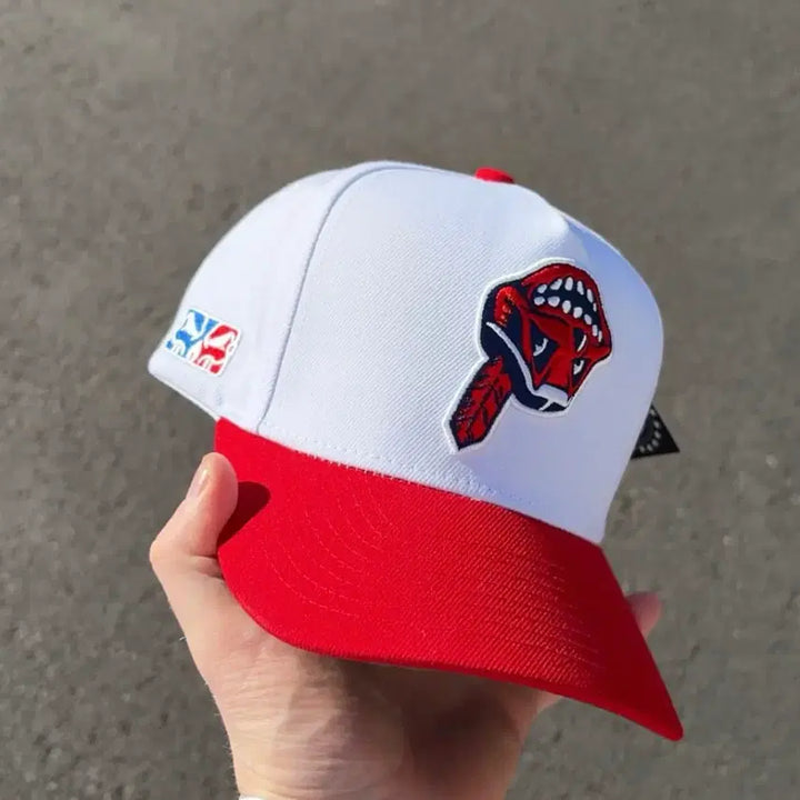 [BUNJANG] Chris Brown KILL THE HYPE Cleveland Upside Down Snapback Hat / 크리스브라운 KILL THE HYPE 클리블랜드 업사이드다운 스냅백 모자