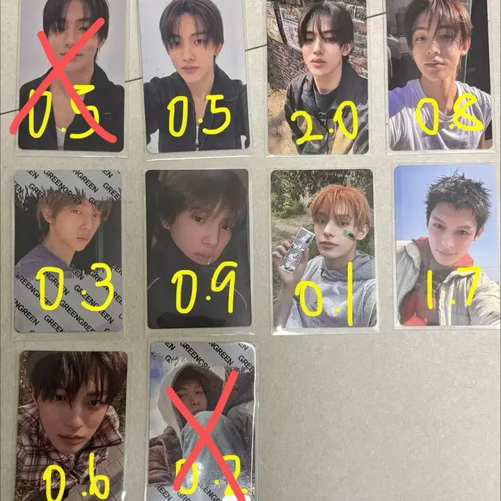 [BUNJANG] Cortis Green Green Photocard / 코르티스 그린그린 포카 판매