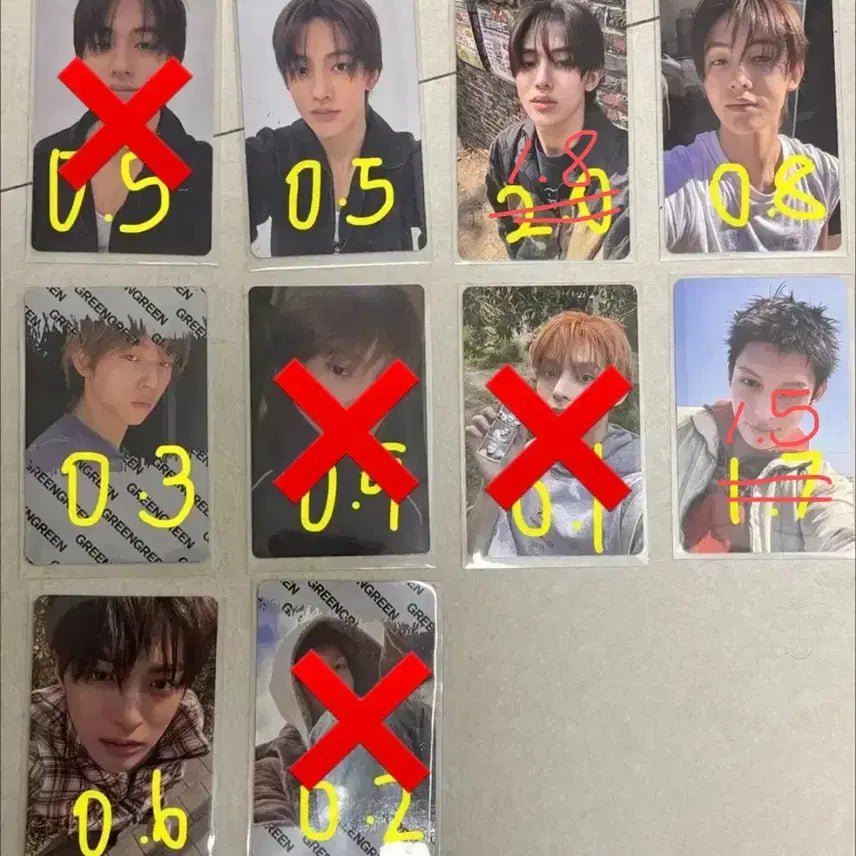 [BUNJANG] Cortis Green Green Photocard / 코르티스 그린그린 포카 판매