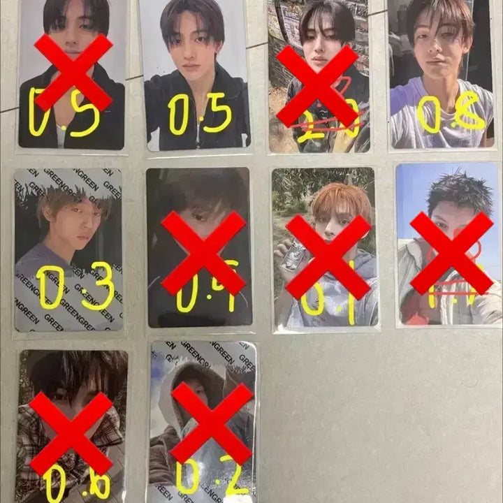 [BUNJANG] Cortis Green Green Photocard / 코르티스 그린그린 포카 판매