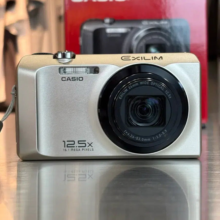 [BUNJANG] Casio Exilim EX-H30 Gold Vintage Digital Camera / 박스O/날짜표시)카시오 엑슬림 ex-h30 골드 빈티지디카