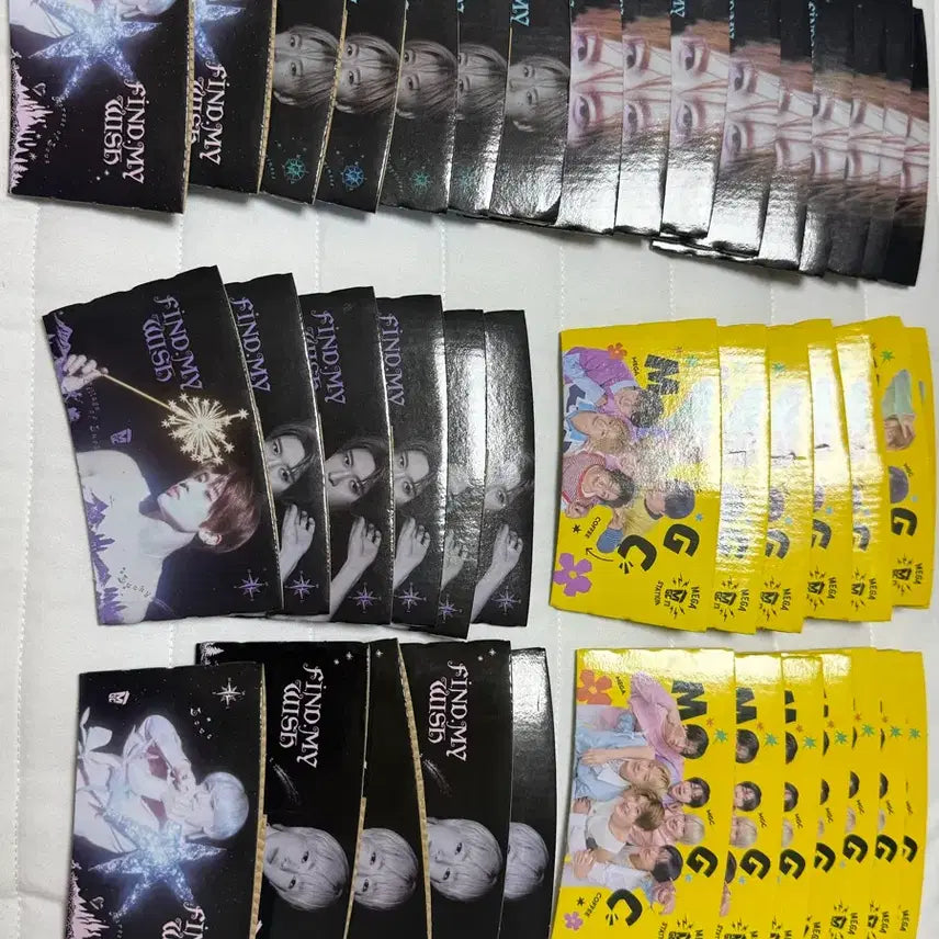 [BUNJANG] NCT WISH Sakuya Yuu Riku Loshi Group Mega Photocard Bundle Set / 엔시티 위시 메가 컵홀더 41장 사쿠야 유우시 오시온 단체