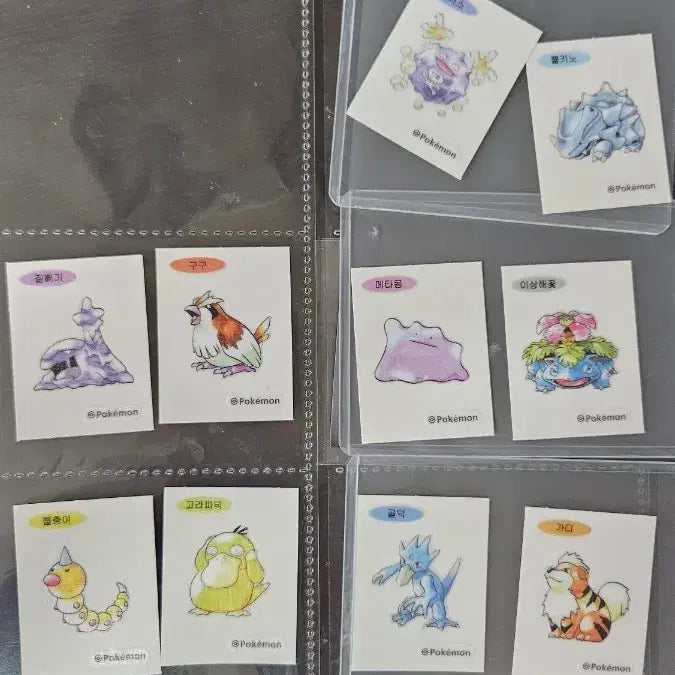 [BUNJANG] Pokemon 30th Anniversary "Sticker Seal" Set - Featuring Ditto &amp; Others / 30주년 뉴포켓몬 띠부씰 메타몽외