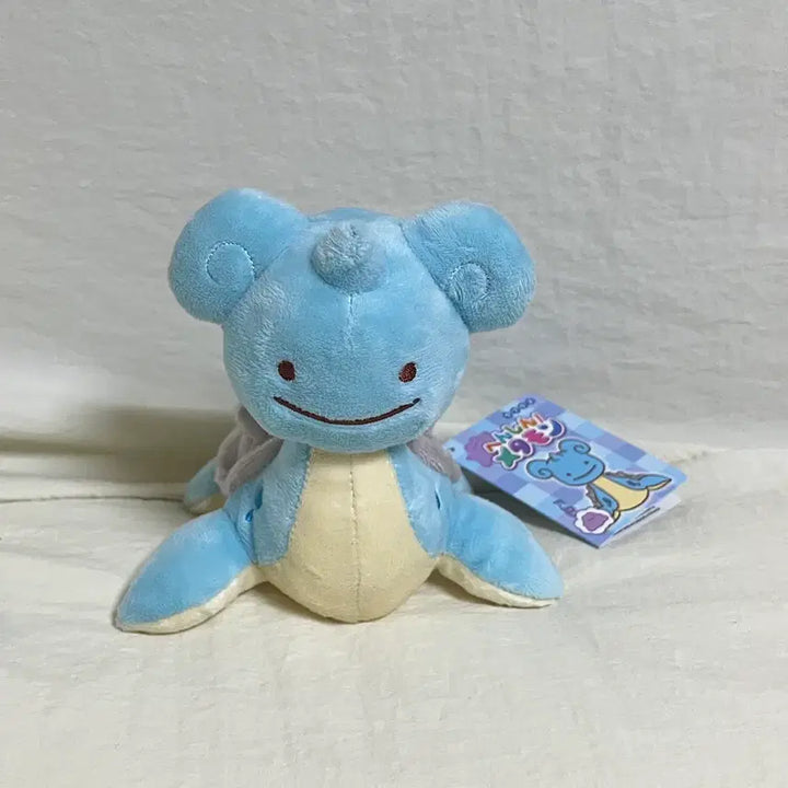 [BUNJANG] Pokemon Metamon Lapras Plush / 변신메타몽 라프라스 인형 /포켓몬