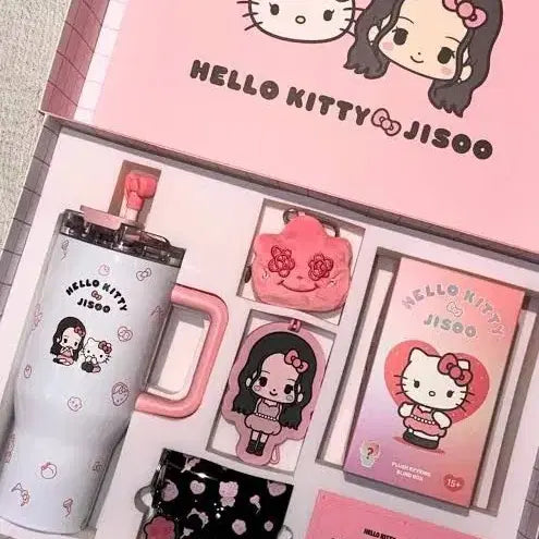 [BUNJANG] BLACKPINK Jisoo x Hello Kitty Collaboration Merch Full Set / 헬로키티 지수 콜라보 굿즈 풀세트