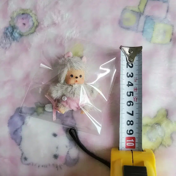 [BUNJANG] Monchhichi Friends Cat Keychain Strap Figure Plush / 몬치치 프렌즈 프렌드 고양이 키링 스트랩 피규어 인형 냐무