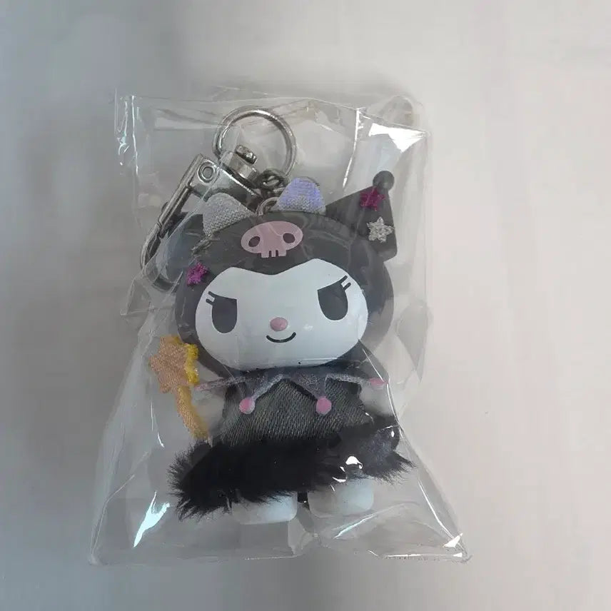 [BUNJANG] Sanrio Chibitomo Kuromi Angel/Devil Keychain / 산리오 치비토모 천사악마 쿠로미 키링(상자없음)