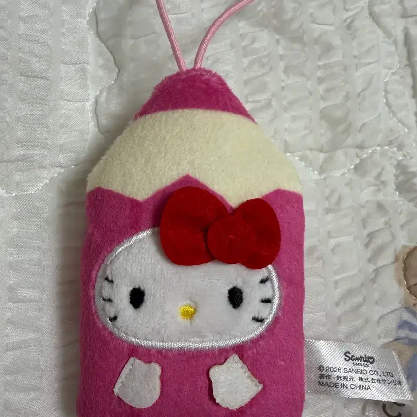 [BUNJANG] Sanrio School Series Random Keyring - Pencil Kitty / 산리오 스쿨시리즈 랜덤키링 연필키티