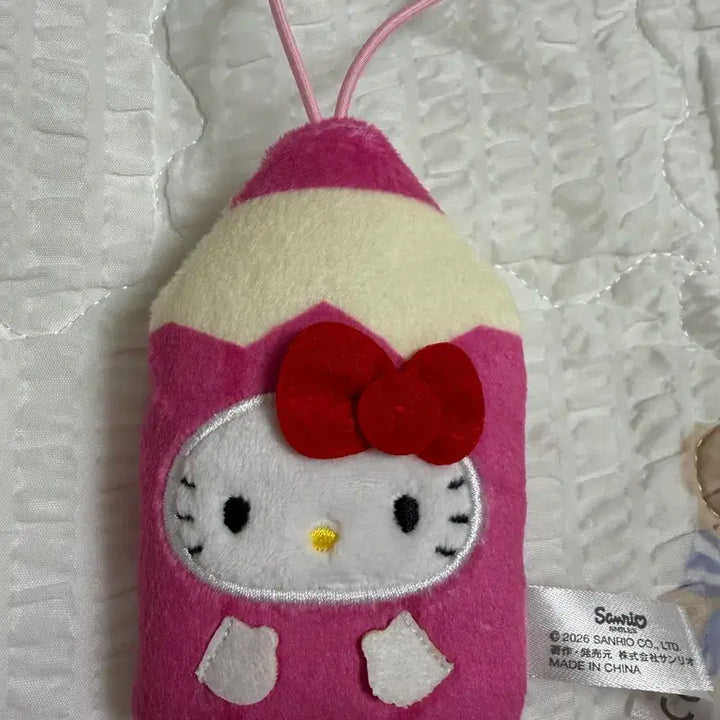 [BUNJANG] Sanrio School Series Random Keyring - Pencil Kitty / 산리오 스쿨시리즈 랜덤키링 연필키티