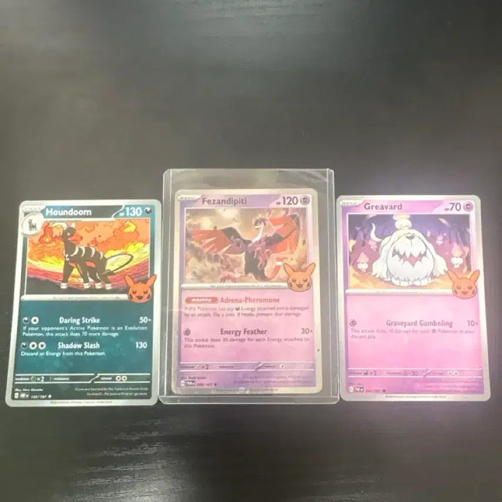 [BUNJANG] Pokemon TCG North American Halloween Cards Bundle / 포켓몬 카드 북미판 할로윈 카드 Fezandipiti등 일괄판매