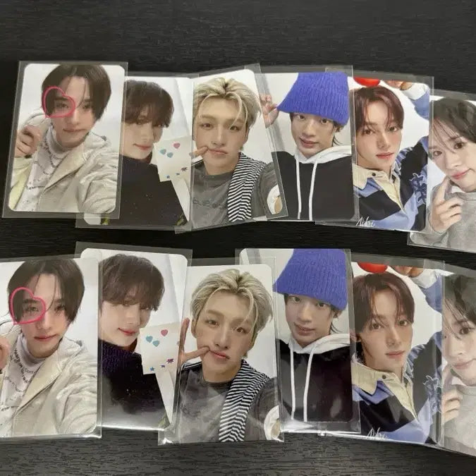 [BUNJANG] TWS NO TRAGEDY Cream Version Photocard Set / TWS 투어스 NO TRAGEDY 크림 특전 포카 세트 판매합니다