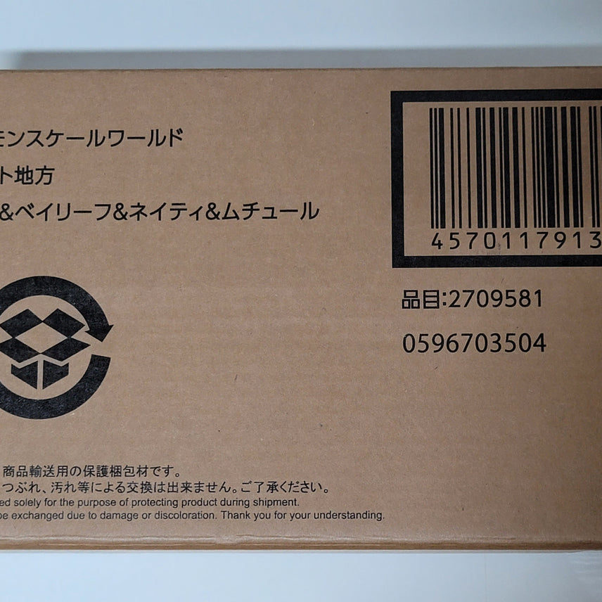 [BUNJANG] Bandai Pokemon Scale World Shiny Chikorita Cyndaquil Totodile / 반다이 포켓몬스터 스케일월드 금선 베이리프 네이티 뽀뽀라
