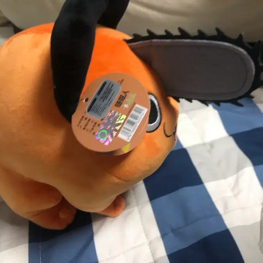 [BUNJANG] Chainsaw Man Pochita Plush Doll (Approx. 15cm) / 체인소맨 포치타 인형 약 15cm