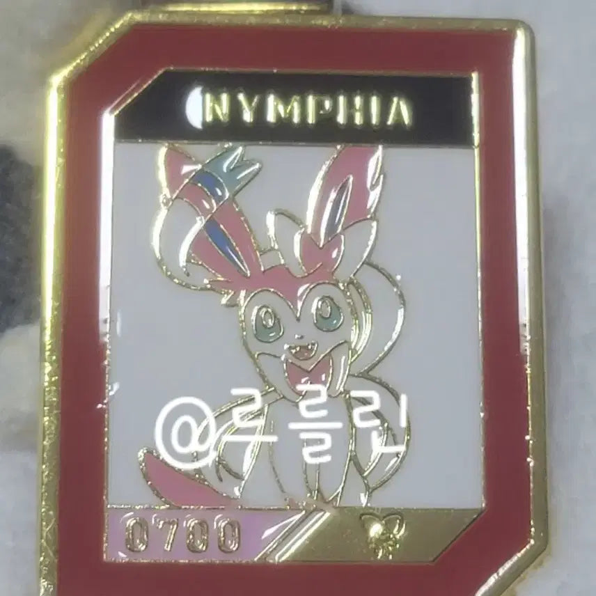 [BUNJANG] Pokemon Nymphia Badge / [포켓몬스터] 님피아 뱃지