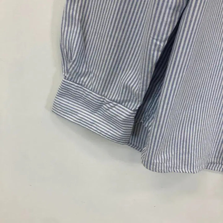 [BUNJANG] Uniqlo Oxford Blue Stripe Shirt XXL / 유니클로 옥스포드 블루 스트라이프셔츠 XXL