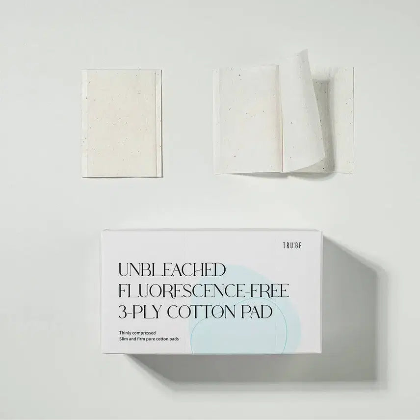 [BUNJANG] True B Unbleached Unfluorescent Cotton Pads (80 Count, 4 Packs) / 트루비 무표백 무형광 화장솜 (80X4P)