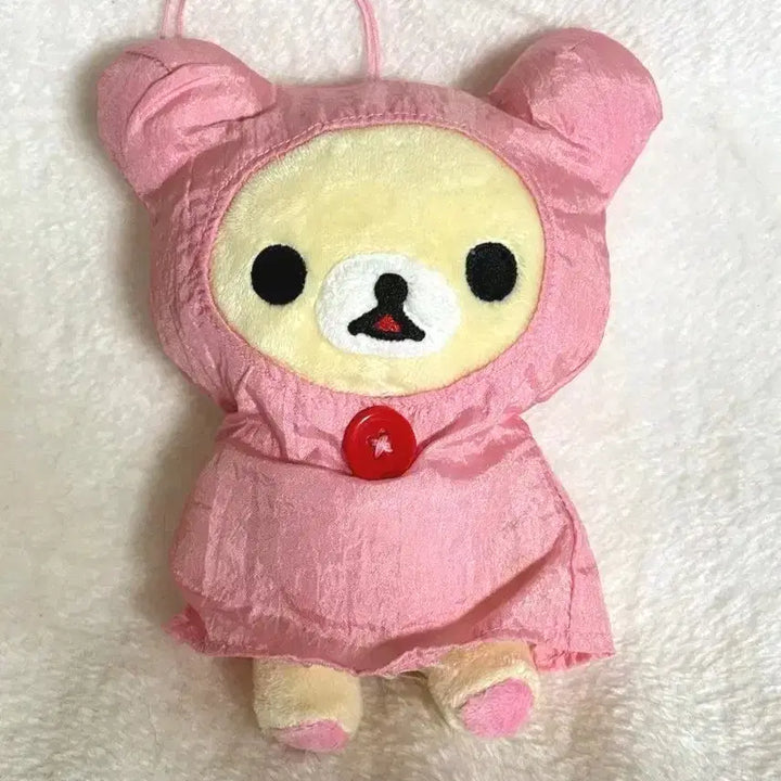 [BUNJANG] Classic Korilakkuma Raincoat Plush Doll / 고전 코리락쿠마 우비 인형