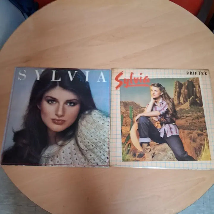 [BUNJANG] Sylvia "Biseo Chusin Sunjinpa Yeogasu" LP Set (2 Records) / 비서출신 순진파 여가수 Sylvia 가수 음반 LP 2장 세트