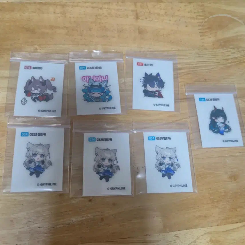 [BUNJANG] Enfield Sticker Set / 엔드필드 띠부씰