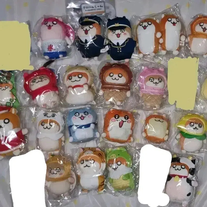 [BUNJANG] Kusohamu Plush Dolls (Individual Purchase Available) / (개별구매 가능)쿠소하무 인형 팝니다.