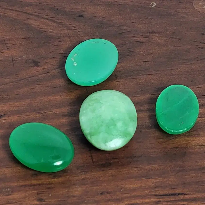 [BUNJANG] 4-Piece Jade Assortment / 수집 / 유색보석 비취4점 일괄판매합니다.