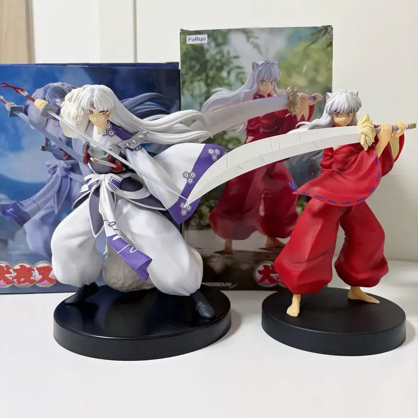 [BUNJANG] Trio-Try-iT Inuyasha Sesshomaru Bundle Set Figure / 일괄) Trio-Try-iT 트리오트라이잇 이누야샤 셋쇼마루 피규어