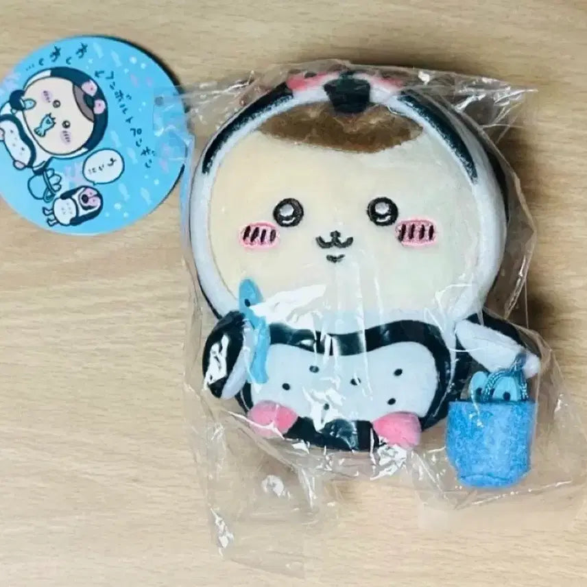 [SOLD OUT] [미개봉] 쿠리만쥬 치이카와 먼작귀 아쿠아리움 펭귄 마스코트 인형 누이