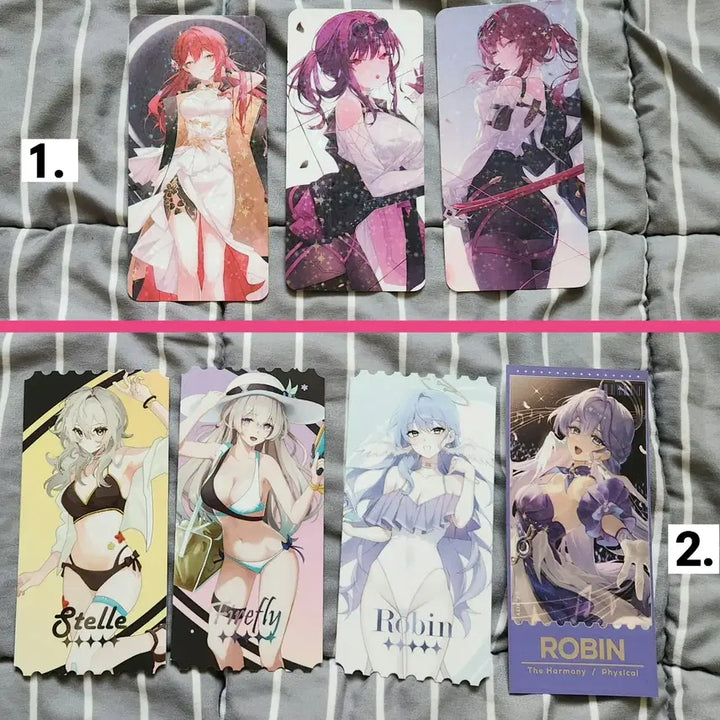 [BUNJANG] Honkai: Star Rail Photocard Bookmark / 붕스 포카 책갈피