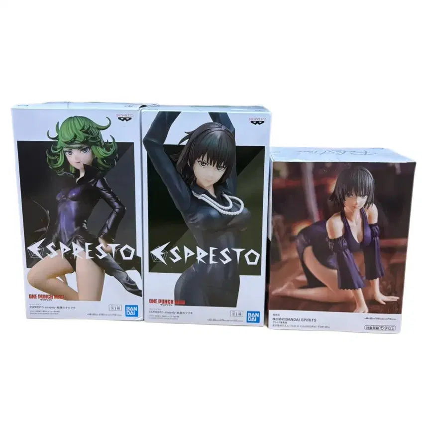 [BUNJANG] One-Punch Man Tatsumaki &amp; Fubuki Figure Bundle Set / 원펀맨 타츠마키, 후부키 피규어 / 일괄 판매