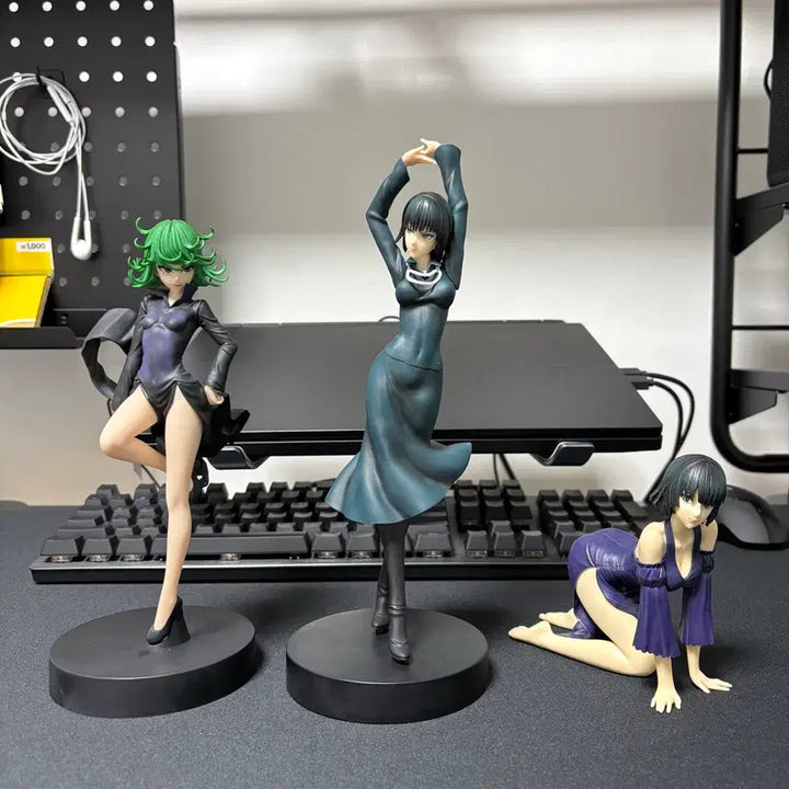 [BUNJANG] One-Punch Man Tatsumaki &amp; Fubuki Figure Bundle Set / 원펀맨 타츠마키, 후부키 피규어 / 일괄 판매